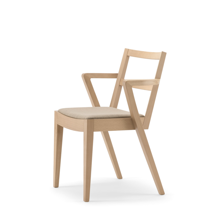 Chair with armrests Arena 00 A1