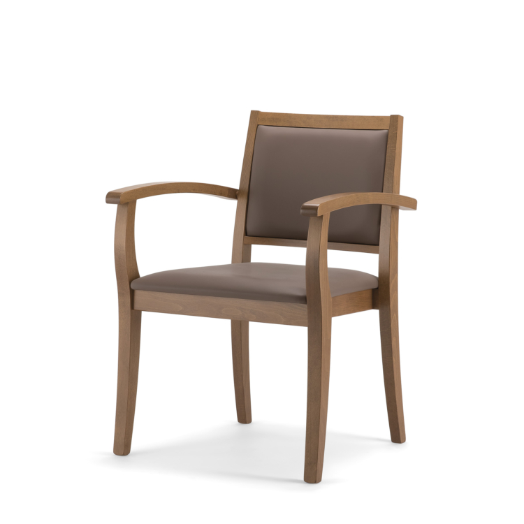 Chair with armrests Olga 00 A2