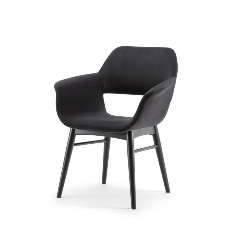 Chair with armrests Rose 00 A3